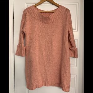 Free People Knit Sweater Cotton Blend